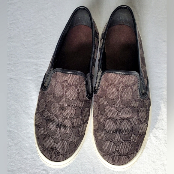 Coach slip on sneakers size 8.5